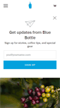 Mobile Screenshot of bluebottlecoffee.com